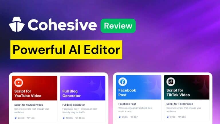 A Comprehensive Review of Cohesive AI: Powerful AI Editor(2023)