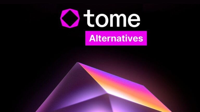 10 Best Tome AI alternative for Making Presentations