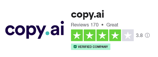 Ai Email writer-Copy.AI User ratings