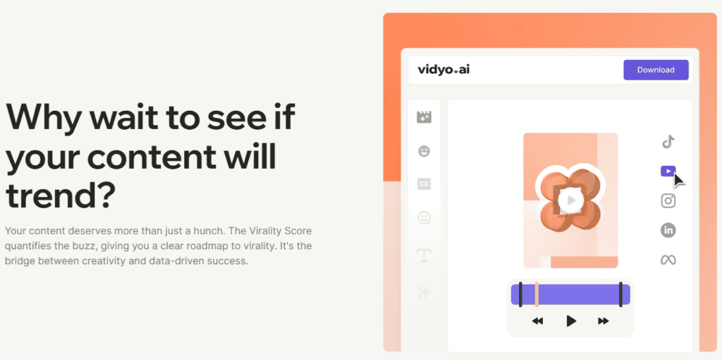 vidyo.ai-Virality Score
