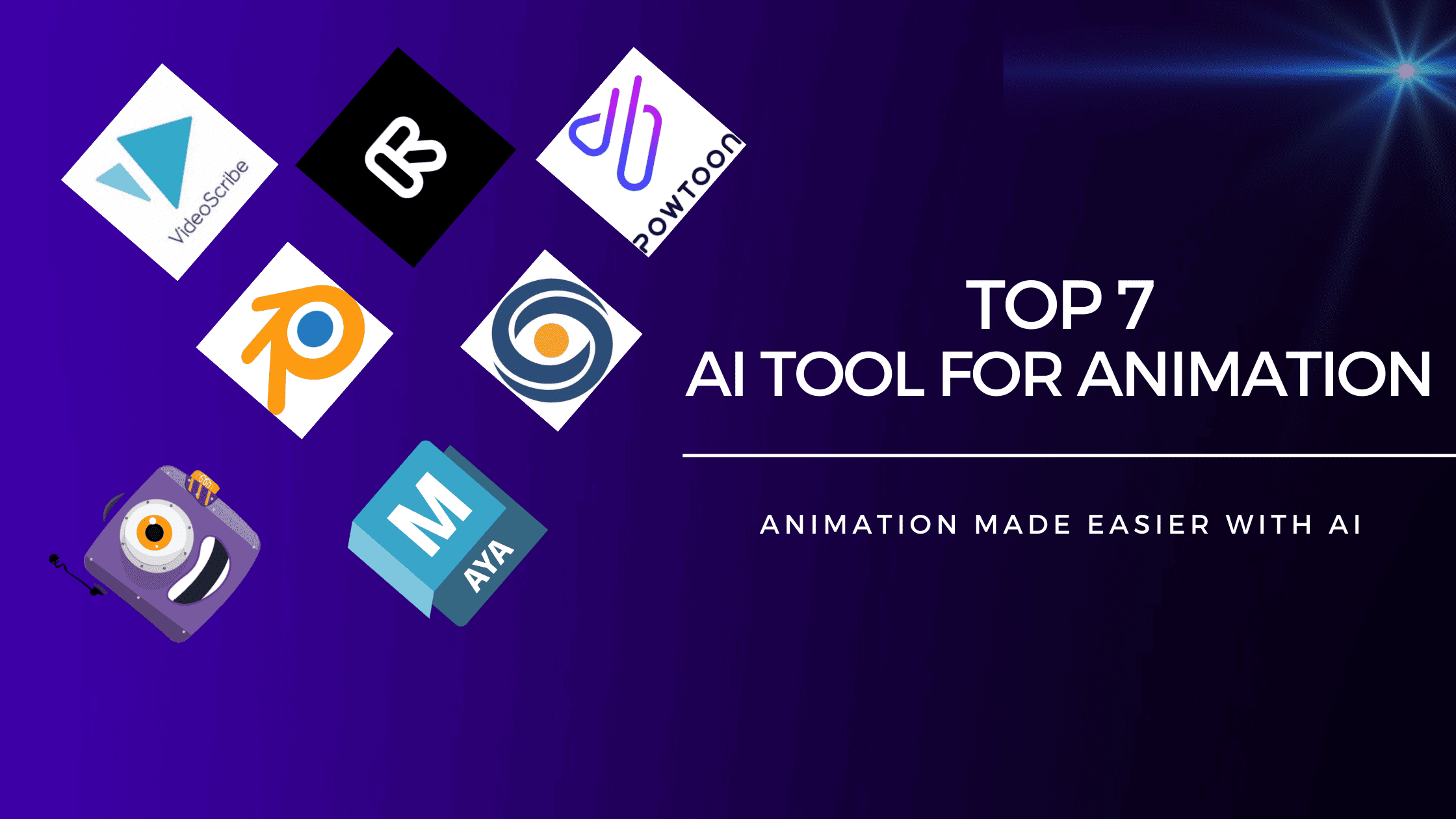 Top 7 AI Tool for animation