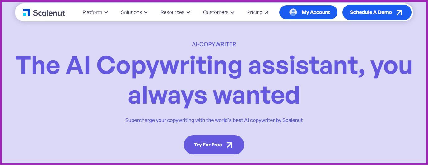 ai tools for copywriting-scalenut