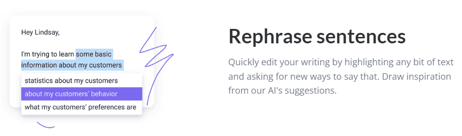 Compose AI-Rephrase