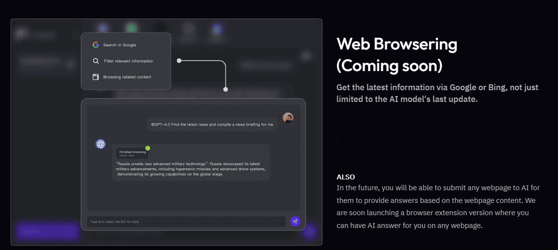 chatgot-web browsing