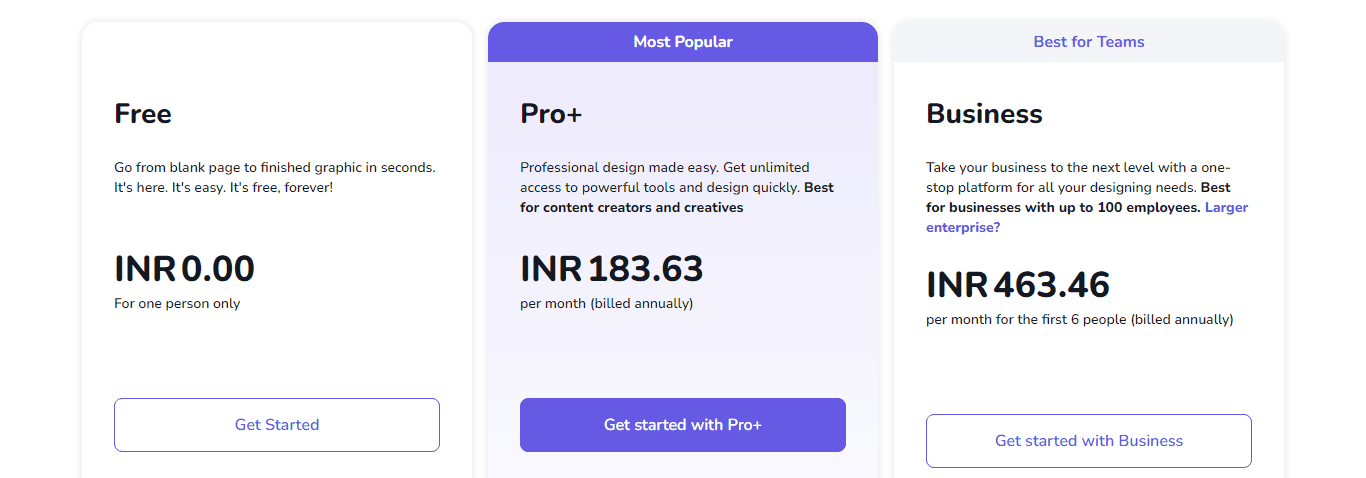 AI Tools for Poster Design-Desygner Pricing